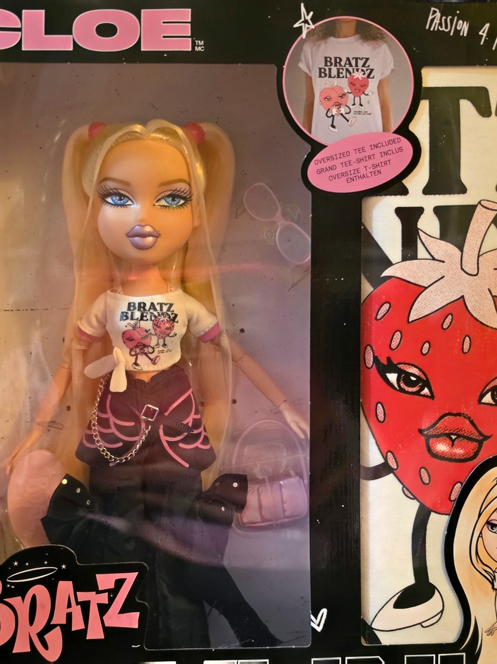 Cloe Bratz Doll in Pink and Purple Outfit - Bratz Blendz Collection